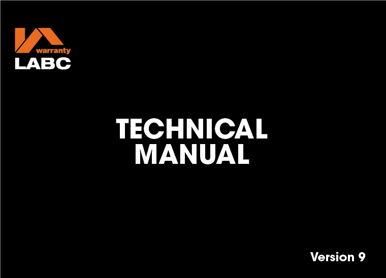 Technical Manual - LABC Warranty