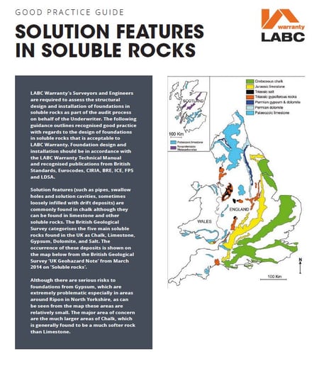 Solution Features in Soluble Rocks Guide
